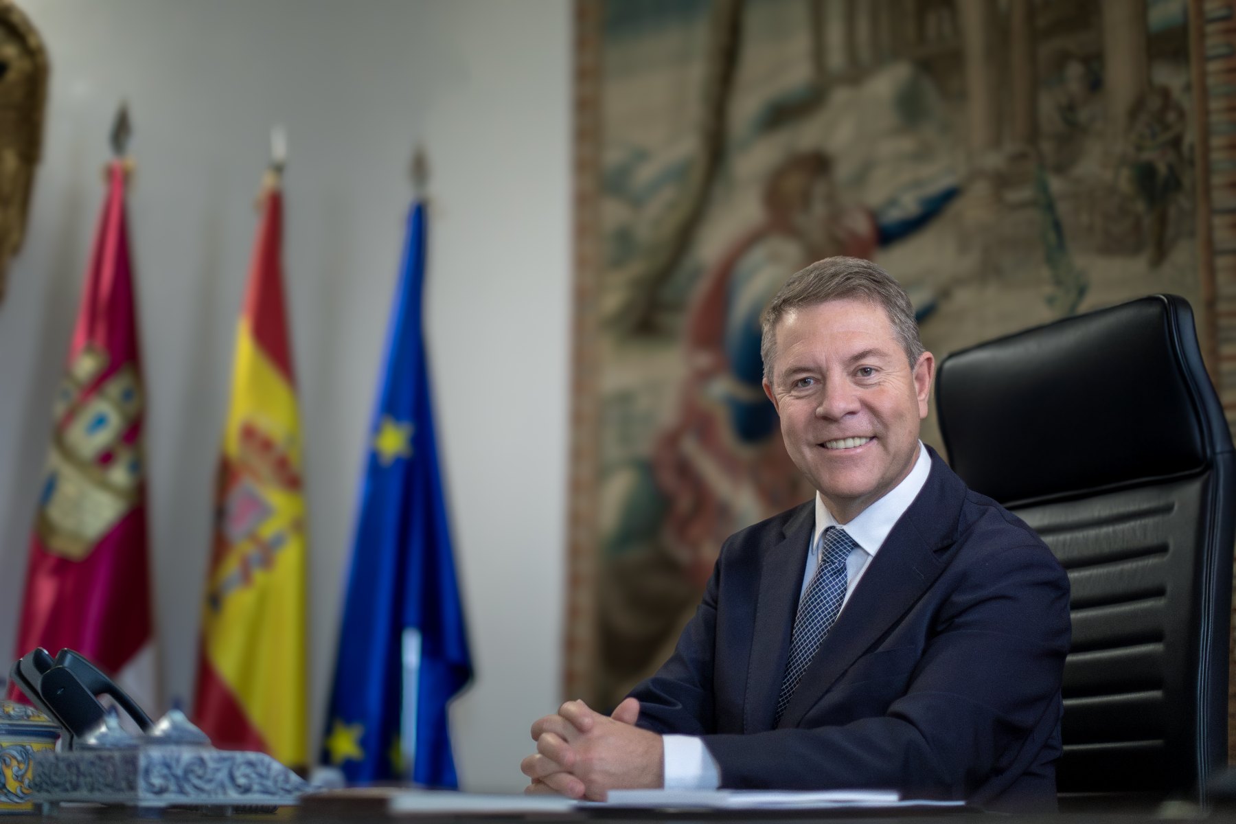Emiliano García-Page, presidente de Castilla-La Mancha